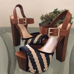 Jessica Simpson platform heels